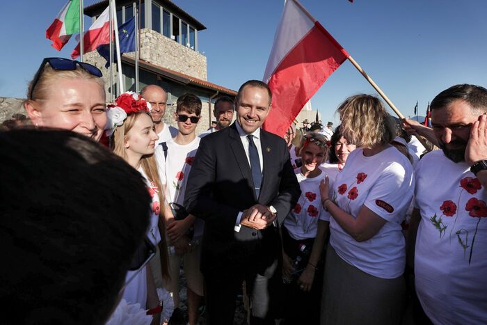 Obchody 80. rocznicy bitwy o Monte Cassino – Włochy, 17 maja 2024. Fot.12. Mikołaj Bujak (IPN)