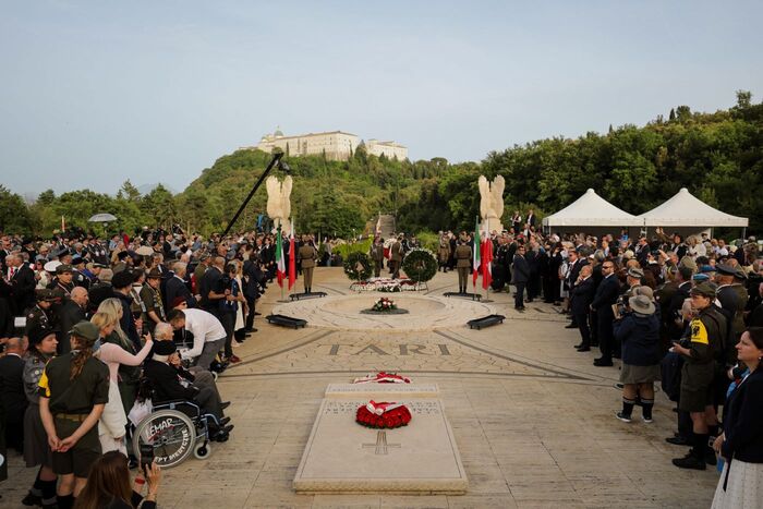 Obchody 80. rocznicy bitwy o Monte Cassino – Włochy, 17 maja 2024. Fot.22. Mikołaj Bujak (IPN)