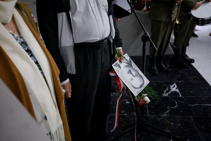 Uroczyste odsłonięcie tablicy upamiętniającej żołnierzy 2. Korpusu Polskich Sił Zbrojnych na Zachodzie – Warszawa, 18 maja 2024. Fot.2. Sławek Kasper (IPN)