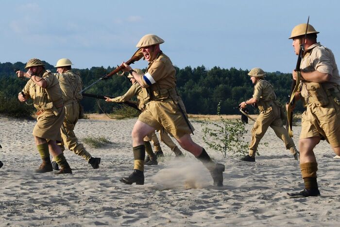 Przystanek Żywej Historii na Pustyni Błędowskiej. Fot. Filip Musiał (IPN)