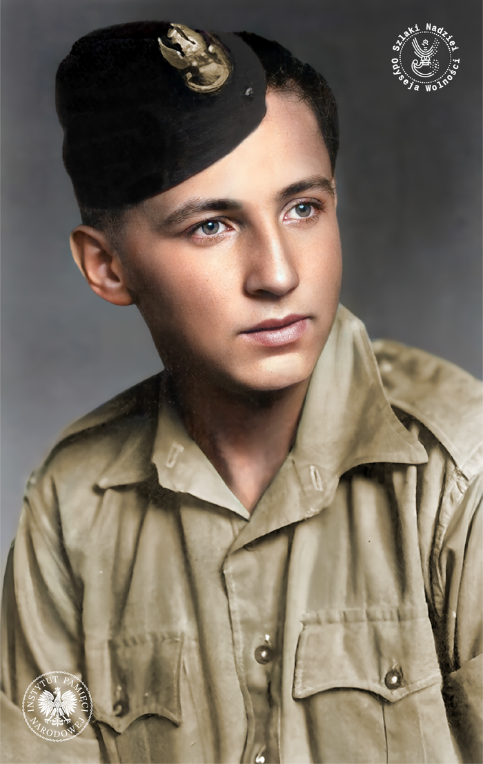 Zbigniew Okulicki syn Leopolda Okulickiego, zginął pod Osimo 1944 rok