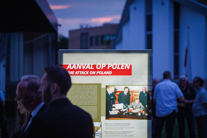 Wystawa „Szlaki Nadziei. Odyseja Wolności” w Bredzie – 4 września 2024. Fot.3. Mateusz Niegowski (IPN)