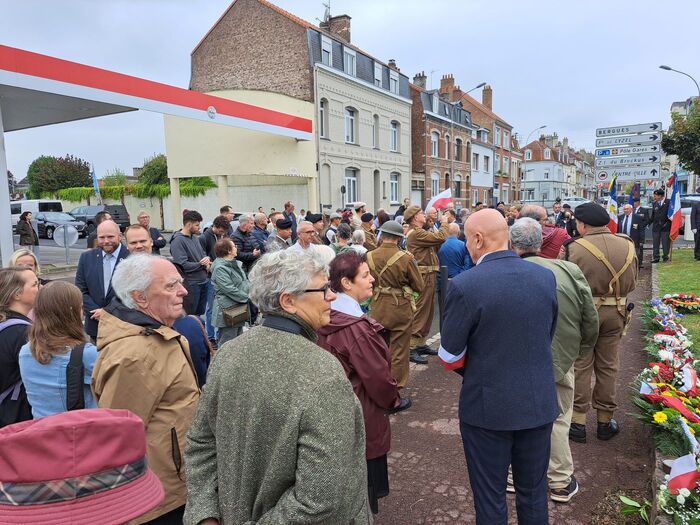 Uroczystości w Sint-Omer – 5 września 2024. Fot.5. Konrad Białecki (IPN)