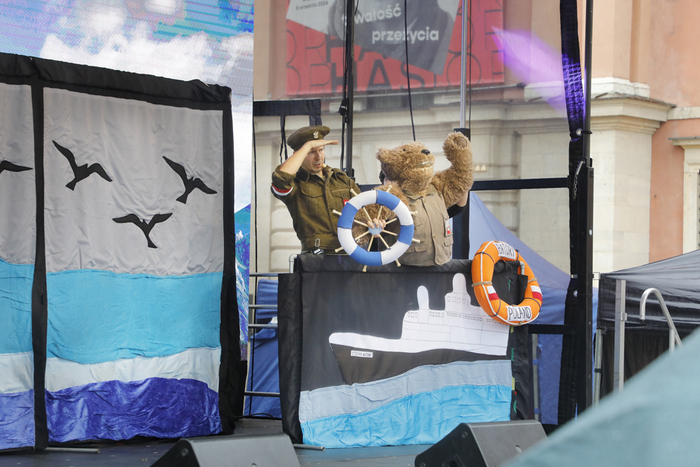 „Historia Misia Wojtka” podczas „Orszaku Dziejów” – Warszawa, 14 września 2024. Fot.6. Piotr Życieński (IPN)