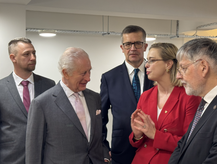 Wizyta króla Karola III w POSK w Londynie. Zdjęcie: British Poles