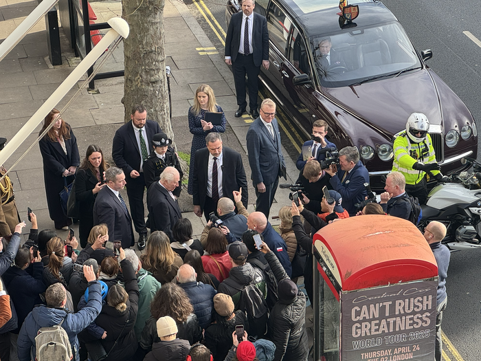 Wizyta króla Karola III w POSK w Londynie. Zdjęcie: British Poles