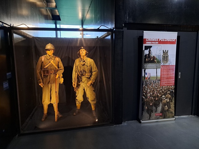 Otwarcie wystawy Szlaki Nadziei. Odyseja Wolności w Souchez - Lens - Francja, 7 lutego 2025. Fot. Konrad Białecki (IPN)