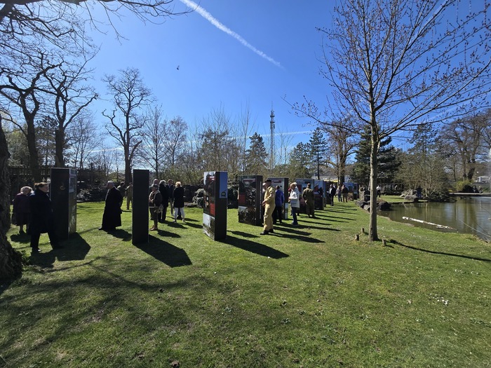 Otwarcie wystawy Szlaki Nadziei. Odyseja Wolności - Emmen, 8 kwietnia 2025. Fot.2. IPN