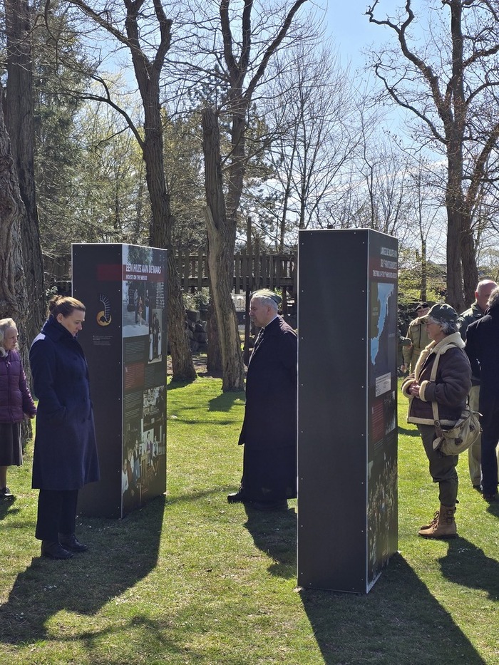 Otwarcie wystawy Szlaki Nadziei. Odyseja Wolności - Emmen, 8 kwietnia 2025. Fot.5. IPN