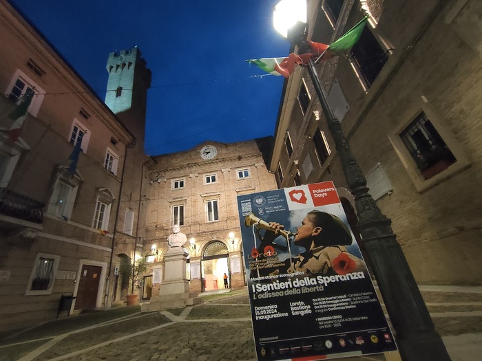 Odsłonięcie wystawy IPN Szlaki Nadziei. Odyseja Wolności – Loreto (Włochy), 15 września 2024. Fot.4. Mauro Radici