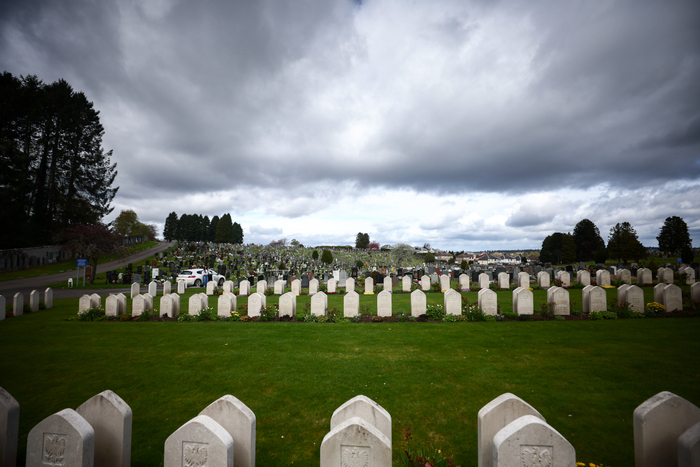 Polish War Graves na Jeanfield and Wellshill Cemetery Perth - Szkocja Fot. Sławomir Kasper