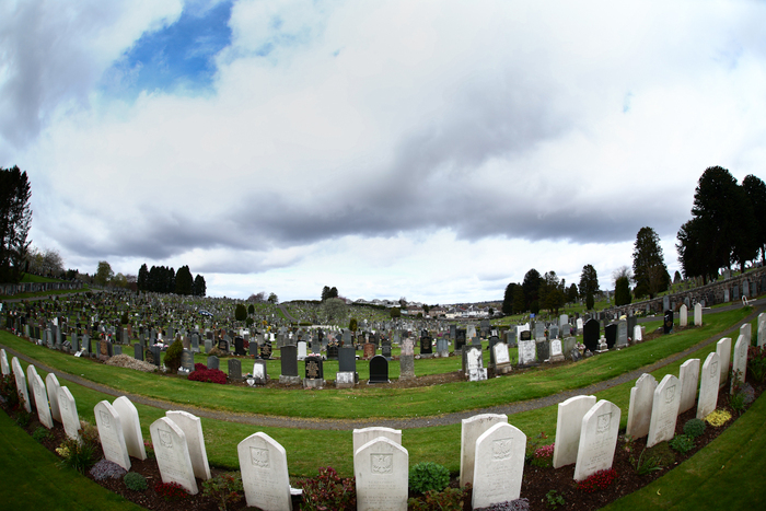 Polish War Graves na Jeanfield and Wellshill Cemetery Perth - Szkocja Fot.3 Sławomir Kasper.