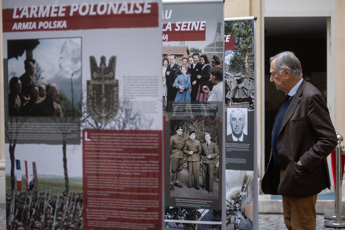 Wystawa „Szlaki Nadziei. Odyseja wolności” w Bibliotece Polskiej w Paryżu – 4 czerwca 2025. Fot.4 Sławek Kasper (IPN)