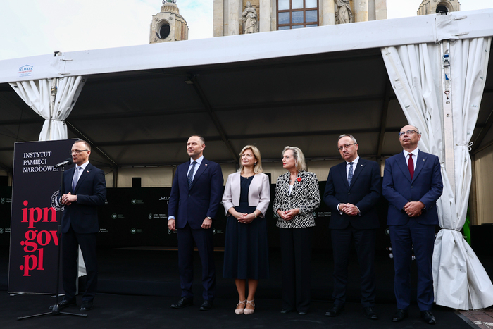 Szlaki Nadziei. Odyseja Wolności” – prezentacja multimedialnej wystawy IPN – Warszawa, 5 sierpnia 2025. Fot.2 Sławek Kasper (IPN)