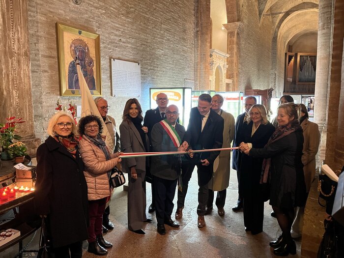 Wystawa IPN „Szlaki Nadziei. Odyseja Wolności” w Forlì – 9 listopada 2025. Fot.3 Kacper Wyszyński (IPN)
