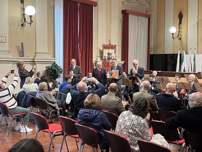 Wystawa IPN „Szlaki Nadziei. Odyseja Wolności” w Forlì – 9 listopada 2025. Fot.5 Kacper Wyszyński (IPN)