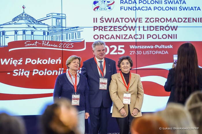 II Światowe Zgromadzenie Prezesów i Liderów Organizacji Polonii w Warszawie Fot. Łukasz Błasikiewicz (Kancelaria Prezydenta RP)