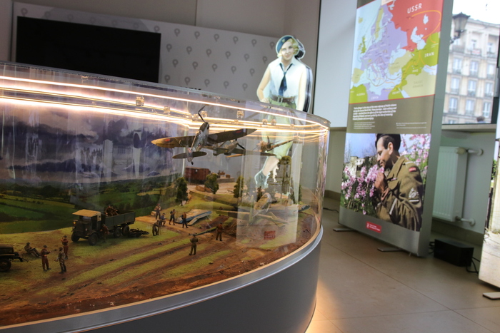 Wystawa „Szlaki Nadziei. Odyseja Wolności” w Centrum Edukacyjnym IPN im. Janusza Kurtyki – Warszawa, 2026 r. Fot.4 Agnieszka Szajewska (IPN)