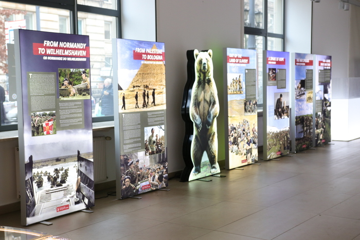 Wystawa „Szlaki Nadziei. Odyseja Wolności” w Centrum Edukacyjnym IPN im. Janusza Kurtyki – Warszawa, 2026 r. Fot.6 Agnieszka Szajewska (IPN)