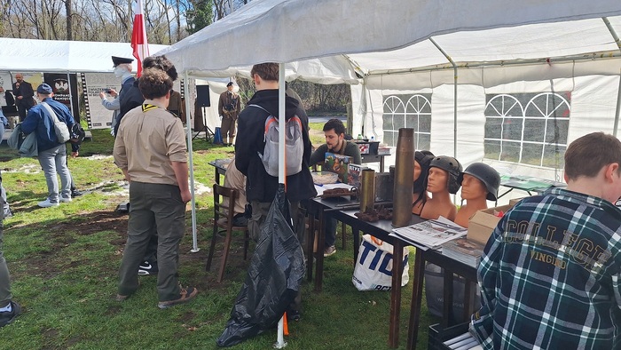 Polonia w Beringen uczciła pamięć żołnierzy PSZ i podziemia niepodległościowego Fot.9 Sławomir Bardski (IPN)