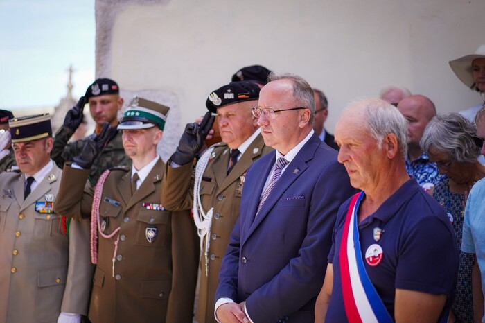 W hołdzie Polakom - obrońcom Francji 1940 rok  - Fot.10 Mateusz Niegowski (IPN)