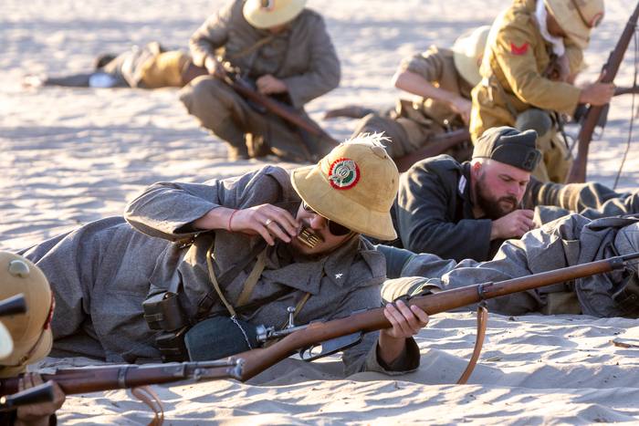 Tobruk 1941. Przystanek Żywej Historii na Pustyni Błędowskiej. Fot.8 Sławek Kasper (IPN)