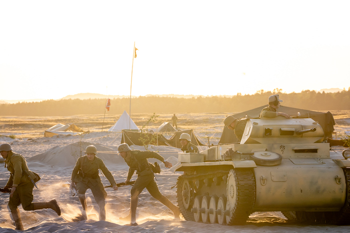 Tobruk 1941. Przystanek Żywej Historii na Pustyni Błędowskiej. Fot.13 Sławek Kasper (IPN)