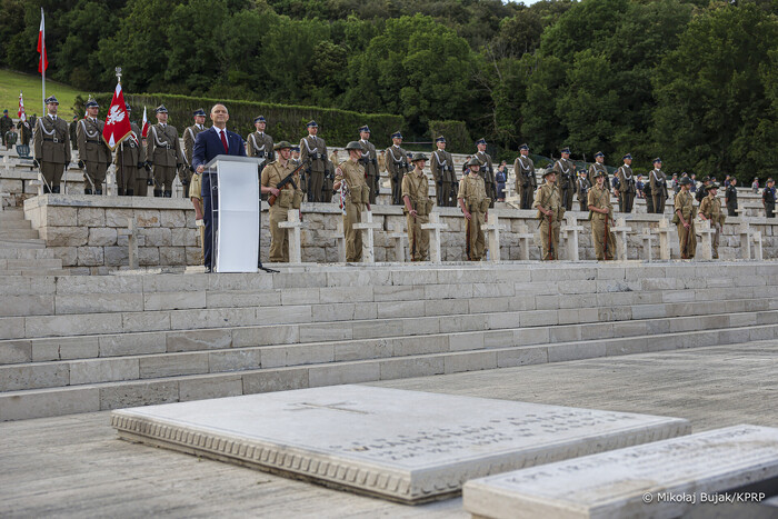 Obchody 82. rocznicy bitwy o Monte Cassino – 18 maja 2026. Fot.11 Mikołaj Bujak (KPRP)
