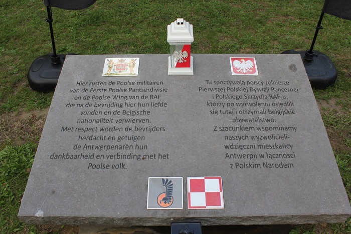 81. rocznica wyzwolenia Flandrii z udziałem 1. Polskiej Dywizji Pancernej uroczystości w Antwerpii 27 września 2025. Fot.6 Sławomir Bardski (IPN)