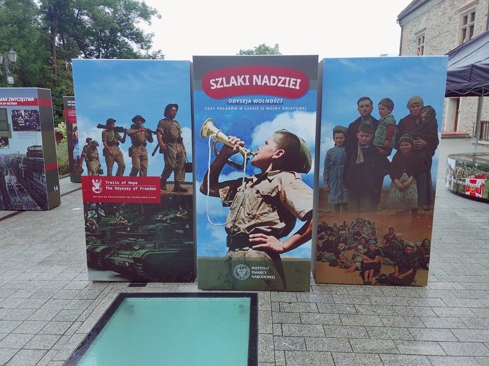Wystawa „Szlaki Nadziei. Odyseja Wolności” – Sanok. Fot. Muzeum Historyczne w Sanoku