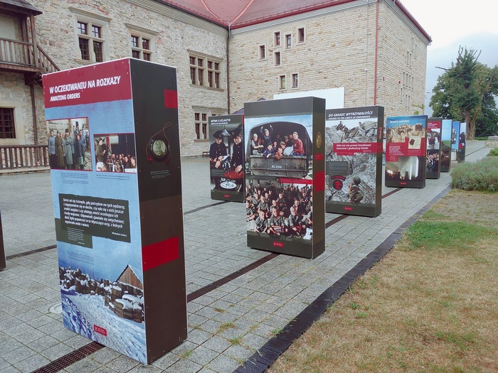 Wystawa „Szlaki Nadziei. Odyseja Wolności” – Sanok. Fot.2 Muzeum Historyczne w Sanoku