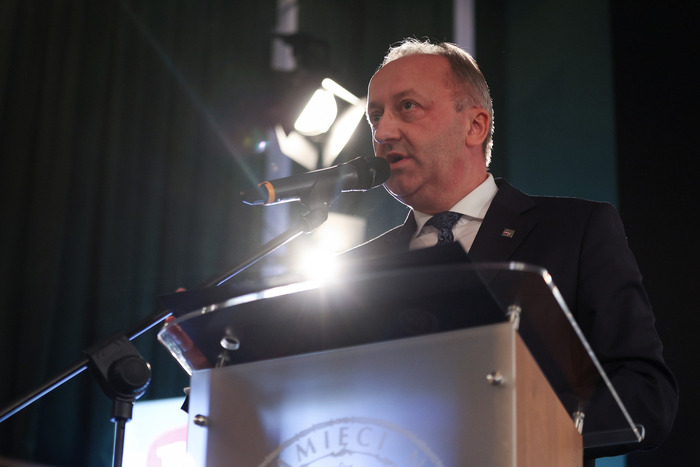 Premiera filmu dokumentalnego „Trzy śmierci Meriana Coopera” – Warszawa, 8 listopada 2024. Fot.3 Mikołaj Bujak (IPN)